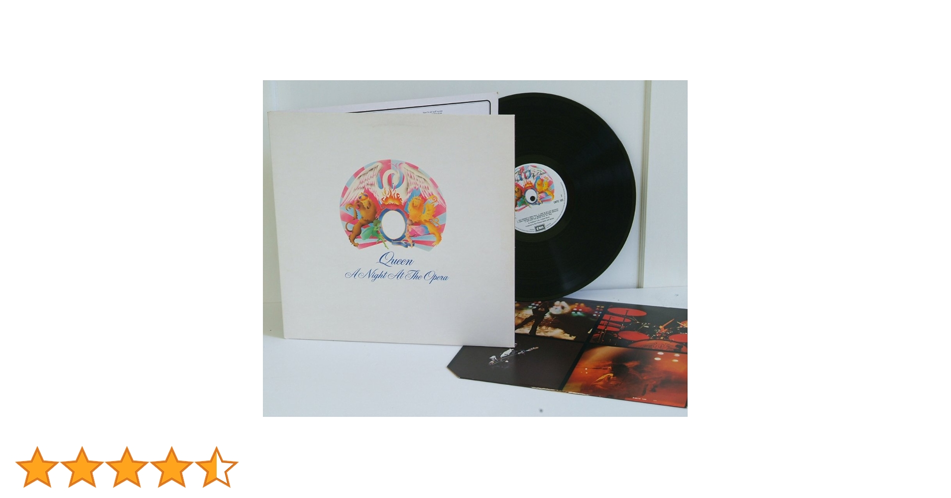 QUEEN A Night at the Opera. First UK press 1975 BLAIR stamper on